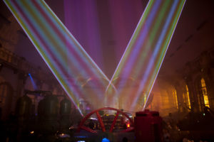 Indoor Lasershow multimedial